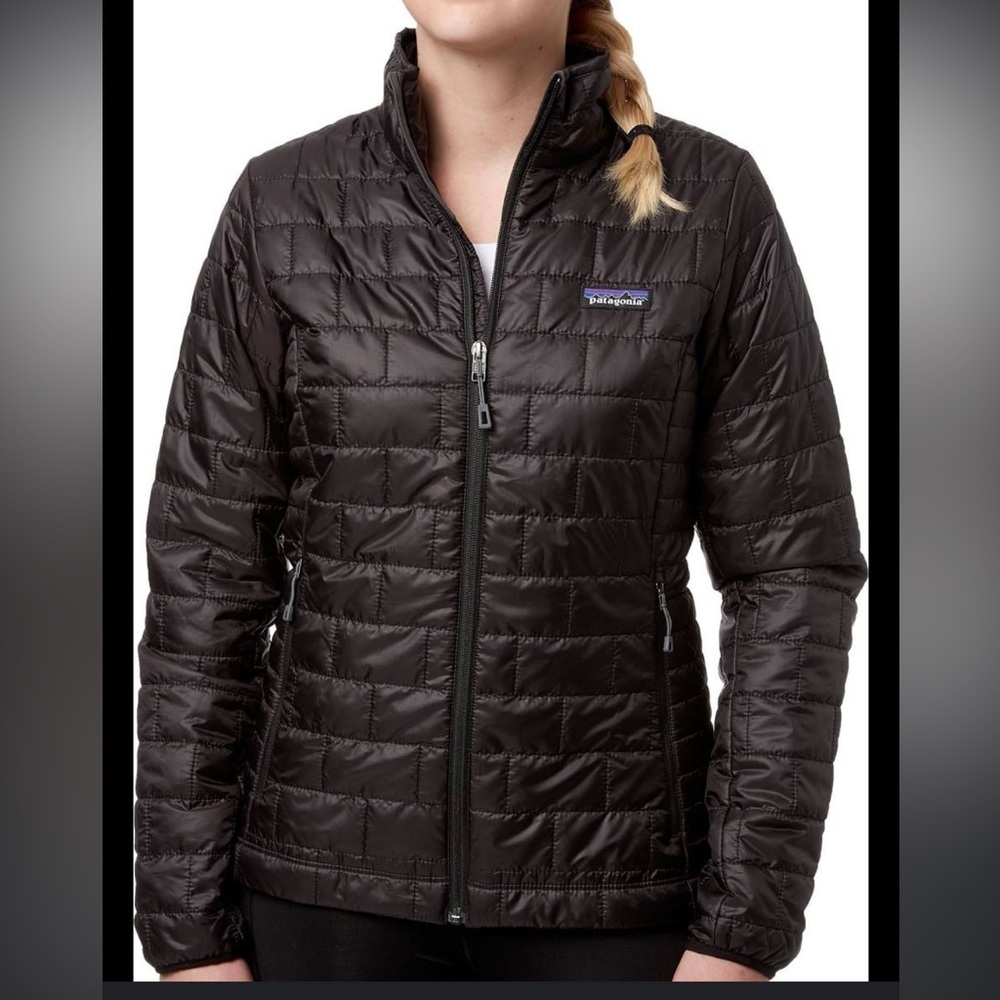 Patagonia black nano puffer size small